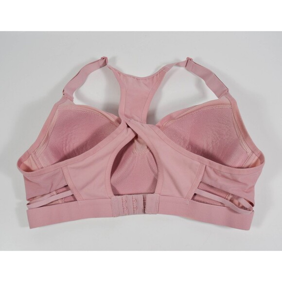 Victoria Secret Sport Incredible Blush Pink Strappy Racerback Underwire Bra 32B - Picture 4 of 5